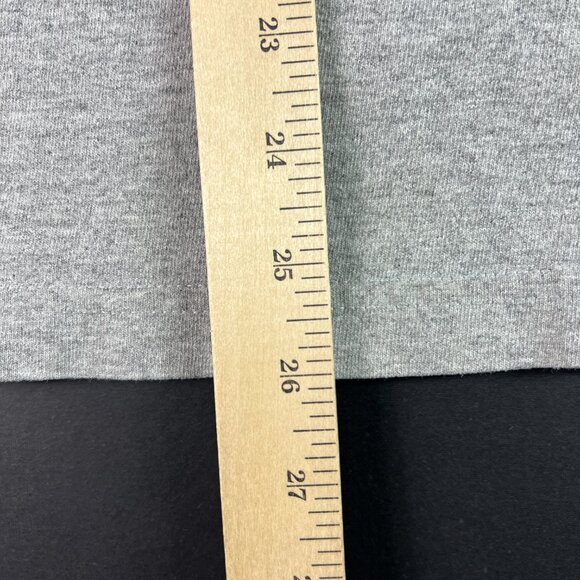 Half Evil 333 Shirt Adult Fits Small Grey Faded Logo Short Sleeve Tee Tag M - Picture 7 of 9